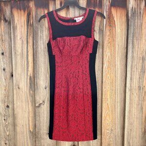 Yoana Baraschi Red Lace Dress